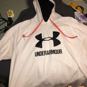 under armour shirt with hood